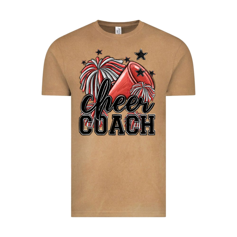 Cheer Coach Vintage Tee by MaliasSmallBusiness | Teevron