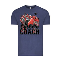 Vintage Denim cheer coach Vintage Tee - MaliasSmallBusiness