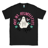 Black not all disabilities are visible Classic Tee - MaliasSmallBusiness