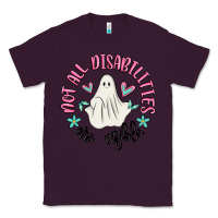 Plum not all disabilities are visible Classic Tee - MaliasSmallBusiness