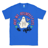 True Royal not all disabilities are visible Classic Tee - MaliasSmallBusiness