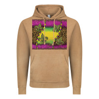 Vintage Camel mardi gras  leopard pink glitter Vintage Hoodie - BarkalooDesign