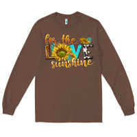 Chestnut for the love sunshine Long Sleeve Tee - NancyCooperArtShop