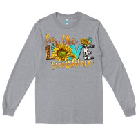Heather Grey for the love sunshine Long Sleeve Tee - NancyCooperArtShop