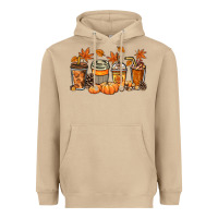 Mushroom Fall coffee cups Heavyweight Hoodie - NancyCooperArtShop