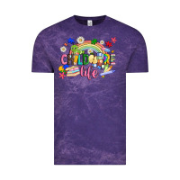 Cloud Purple childcare life Vintage Tee - JahusDesignShop