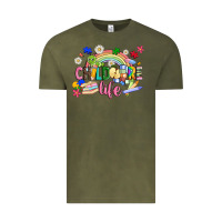 Vintage Olive childcare life Vintage Tee - JahusDesignShop