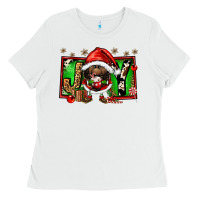 White joy afro santa gnomes Ladies Tee - FaDigitalArtStudio