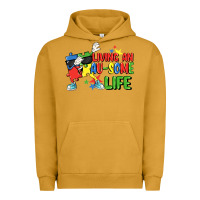 Living An Au-some Life Autism Awareness Day Urban Hoodie | Teevron