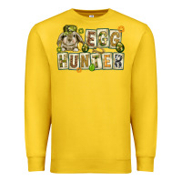 Lemon Egg hunter with plate letters Easter Day Premium Sweatshirt - HowdyJamesFarm