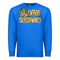 True Royal Egg hunter with plate letters Easter Day Premium Sweatshirt - HowdyJamesFarm