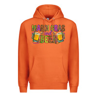 Carrot Mardi Gras and beer Premium Hoodie - HowdyJamesFarm