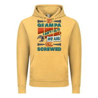 Vintage Mustard if grampa can't fix it we are all screwed Vintage Hoodie - Jasminsmagicworld