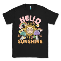 Black hello sunshine Classic Tee - MaliasSmallBusiness