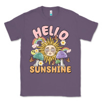 Lavender hello sunshine Classic Tee - MaliasSmallBusiness