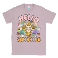 Lilac hello sunshine Classic Tee - MaliasSmallBusiness