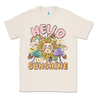 Natural hello sunshine Classic Tee - MaliasSmallBusiness