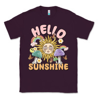 Plum hello sunshine Classic Tee - MaliasSmallBusiness