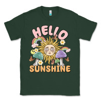 Sports Green hello sunshine Classic Tee - MaliasSmallBusiness