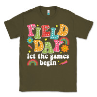 Army Green field day let the games begin Classic Tee - JahusDesignShop