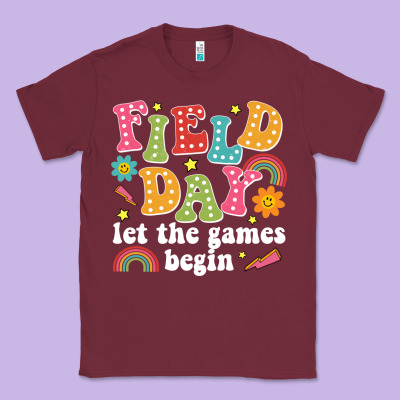 Field Day Let The Games Begin Classic Tee Designed By Jahusdesignshop