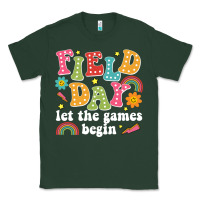 Sports Green field day let the games begin Classic Tee - JahusDesignShop