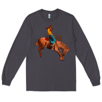 Smoke cowboy rodeo Long Sleeve Tee - JahusDesignShop