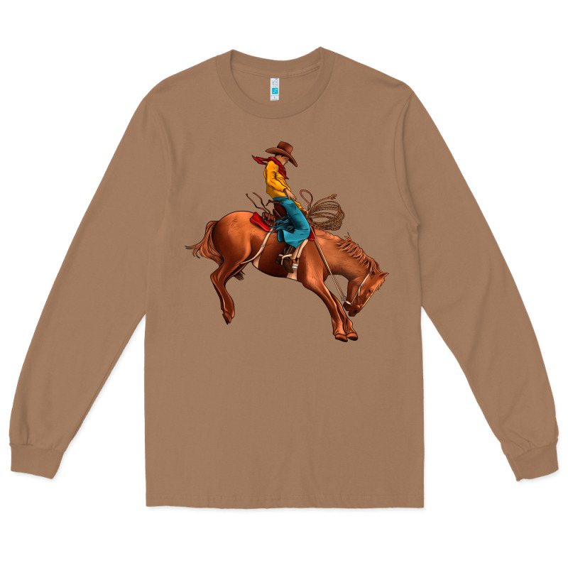 Cowboy Rodeo Long Sleeve Tee by JahusDesignShop | Teevron