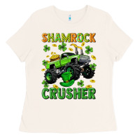 Bone st patricks shamrock crusher Ladies Tee - Neo Western