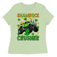Matcha st patricks shamrock crusher Ladies Tee - Neo Western