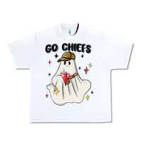 White go chiefs boujee sports ghost stanley Urban Heavy Tee - MaliasSmallBusiness