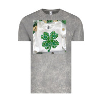 Cloud Rock shamrock patterned clothing Vintage Tee - MaliasSmallBusiness
