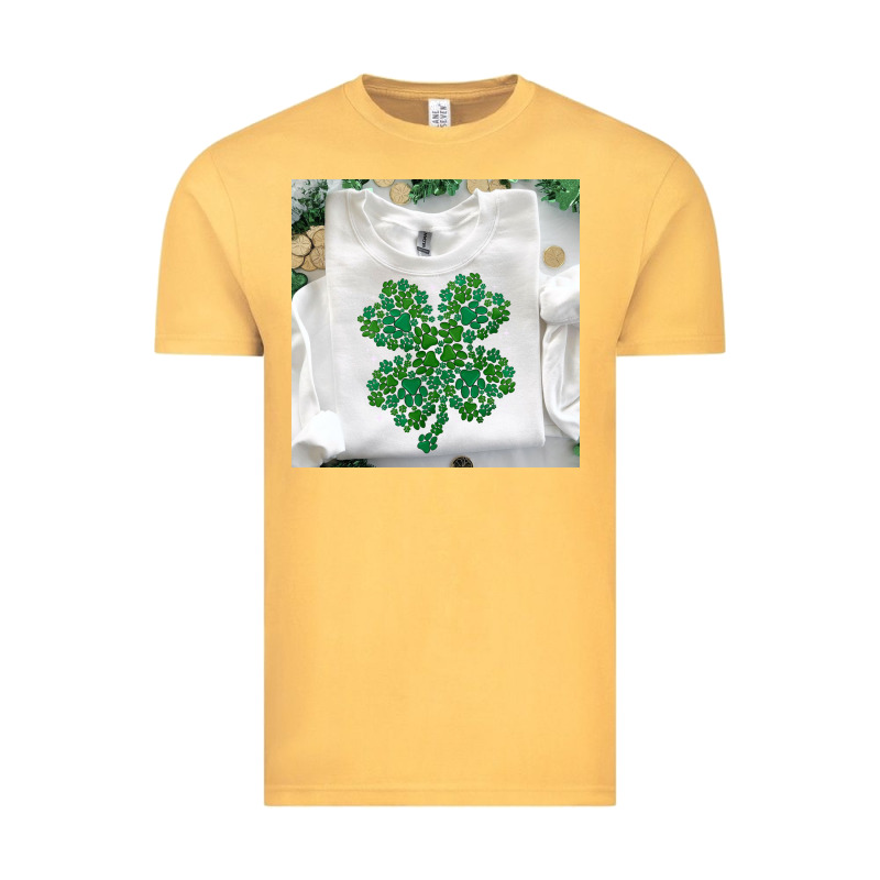 Shamrock Patterned Clothing Vintage Tee by MaliasSmallBusiness | Teevron