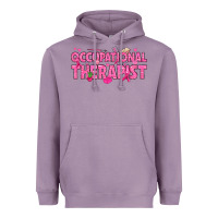 Lavender breast cancer occupational therapist Heavyweight Hoodie - texasbilliewilder