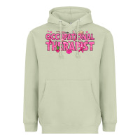 Matcha breast cancer occupational therapist Heavyweight Hoodie - texasbilliewilder