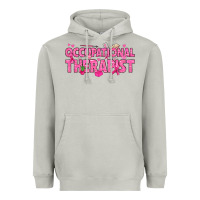 Moon Dust breast cancer occupational therapist Heavyweight Hoodie - texasbilliewilder