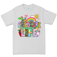 Dove Grey childcare life Premium Tee - AdoDesignShop