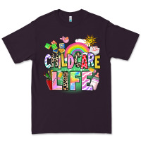 Plum childcare life Premium Tee - AdoDesignShop