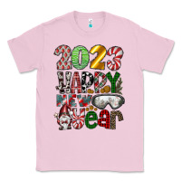 Bubblegum Pink 2023 Happy New Year Classic Tee - CowhideDigitalArt