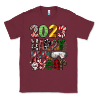 Burgundy 2023 Happy New Year Classic Tee - CowhideDigitalArt