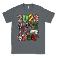 Charcoal Heather 2023 Happy New Year Classic Tee - CowhideDigitalArt
