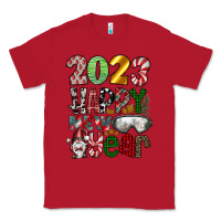 Red 2023 Happy New Year Classic Tee - CowhideDigitalArt