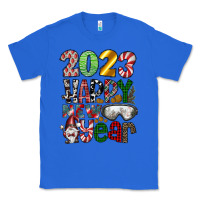 True Royal 2023 Happy New Year Classic Tee - CowhideDigitalArt