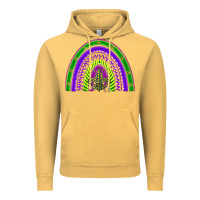 Vintage Mustard mardi gras rainbow Vintage Hoodie - BarkalooDesign