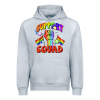 Heather Grey support squad pride Urban Hoodie - FaDigitalArtStudio