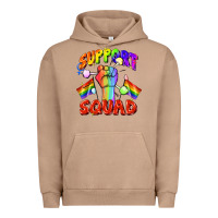 Pigment Burro support squad pride Urban Hoodie - FaDigitalArtStudio