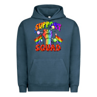 Pigment Midnight Navy support squad pride Urban Hoodie - FaDigitalArtStudio