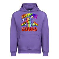 Tulip support squad pride Urban Hoodie - FaDigitalArtStudio