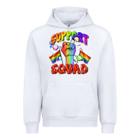 White support squad pride Urban Hoodie - FaDigitalArtStudio