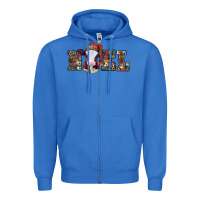 True Royal western christmas baby cow noel Zipper Hoodie - Jasminsmagicworld